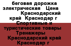 ,беговая дорожка электрическая › Цена ­ 18 000 - Краснодарский край, Краснодар г. Спортивные и туристические товары » Тренажеры   . Краснодарский край,Краснодар г.